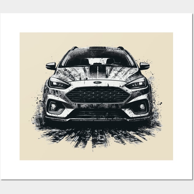 Ford Focus Wall Art by Vehicles-Art